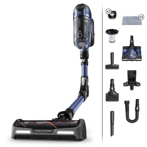 Pokončni sesalnik Rowenta X-Force Flex 14.60 Aqua RH99C0, črna/modra