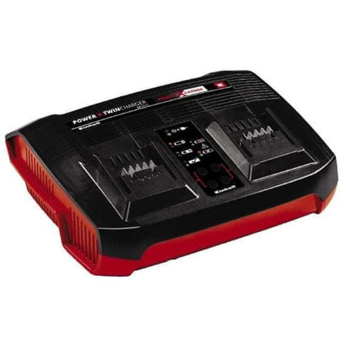 Einhell Power-X-Twincharger 3 A charger (black/red)