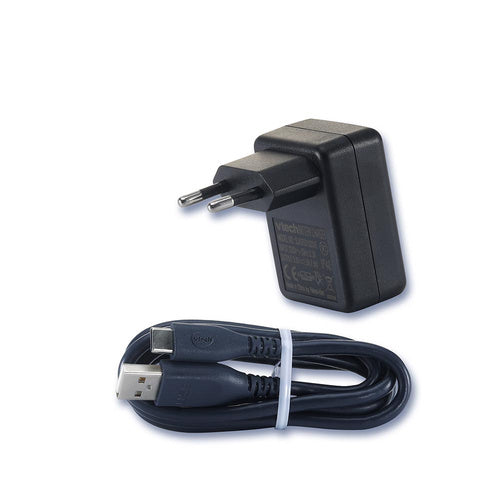 Vtech USB-C phone charger 7.5 W black, USB-A/USB-C, 230 V, for Kidizoom educational toys, detachable cable