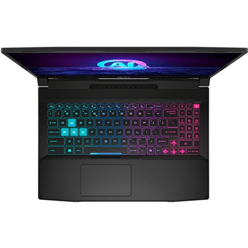 Prenosnik MSI Katana A15 AI B8VF-451, AMD Ryzen 7 8845HS/16 GB/SSD 512 GB NVMe/39,6 cm (15,6"), FHD, LED/RTX 4060/DE/W11Home, črn