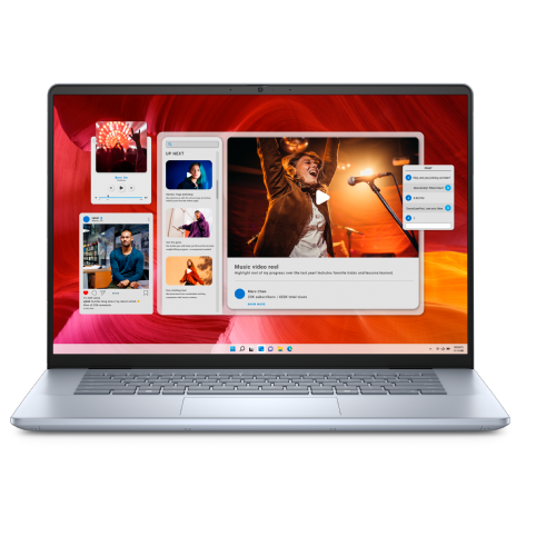 Prenosnik Dell 16 Plus DB16250 Intel Ultra 7-256V/16GB/SSD 512GB NVMe/40,6 cm (16") 2.5K/Arc/WLAN + BT/Win11Pro, siva