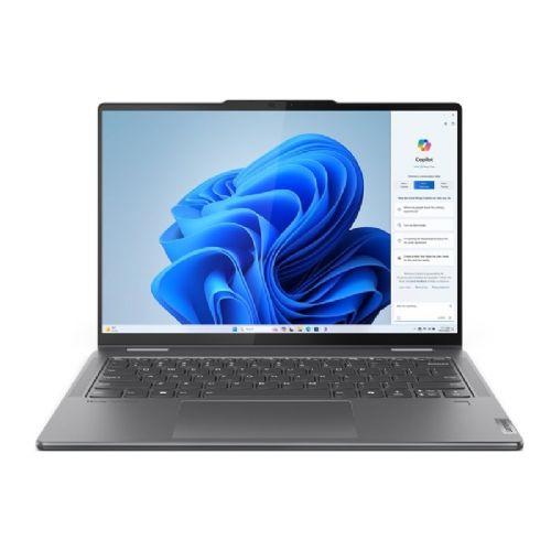 Prenosnik Lenovo Yoga 7 2-in-1, Intel Ultra 7-155H/16 GB/SSD 512 GB NVMe/35,56 cm (14"), WUXGA, OLED, 400niti/UMA/Win11Home, siv (83DJ00BQSC)