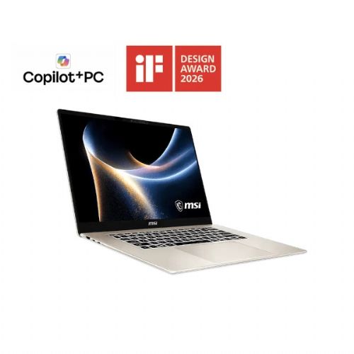 Prenosni računalnik MSI Prestige 16 AI+ C3MG Intel Core Ultra X9, 32GB RAM, 2TB SSD, 16" OLED 2.8K, Intel Arc B390, Windows 11 Pro (platinast)
