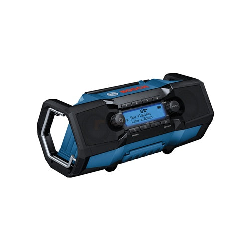 Bosch HEAVY DUTY GPB18V-3SC professional radio (blue/black, FM, DAB+, Bluetooth, without battery and charger)