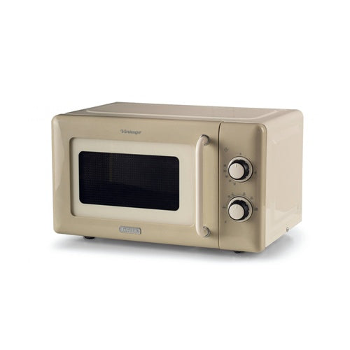 Forno a microonde da appoggio Ariete Vintage panna 20L 800W 5 livelli diametro piastre 27 cm segnale fine cottura