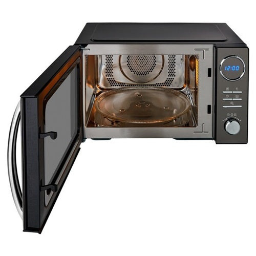 Prostostoječa mikrovalovna pečica Medion MD11493 23 l, žar, vroč zrak, 900 W, LCD zaslon, črna