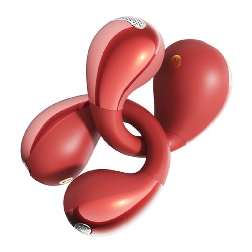QCY Crossky Clip C30S Kopfhörer (Rot)