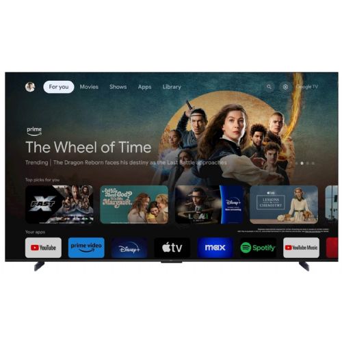 Televizor TCL 98C655 249 cm (98''), 3840 x 2160 (4K UHD), QLED, GoogleTV, 120Hz, HDR10+, 98C655