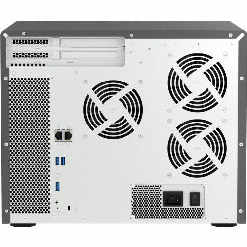 NAS-System Qnap TS-1655-8G, 16 Einschübe, 8-Kern Intel Atom 2,8 GHz, 8 GB DDR4 ECC, 2x 2,5-GbE, SSD/M.2-Unterstützung