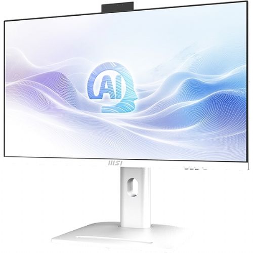 All In One računalnik MSI Modern AM273QP AI 1UM Intel Core Ultra 5, 27" WQHD IPS, 16GB, 1TB SSD, Intel Arc, Windows 11 Pro, bel
