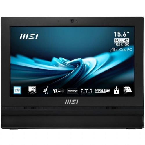 Računalnik MSI PRO AP162T ADL-042XEU Intel N100 / 8GB / 256GB SSD / 15.6" FHD / Windows 11 Home / črn 39,6 cm / 1920x1080 / N100 / 8GB / 256GB SSD / Intel Graphics / Win 11 Home