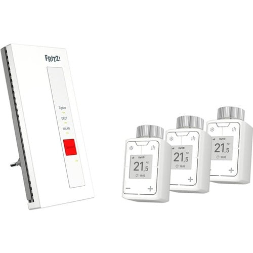 Radiator thermostats FRITZ! Smart Gateway + 3x DECT 302