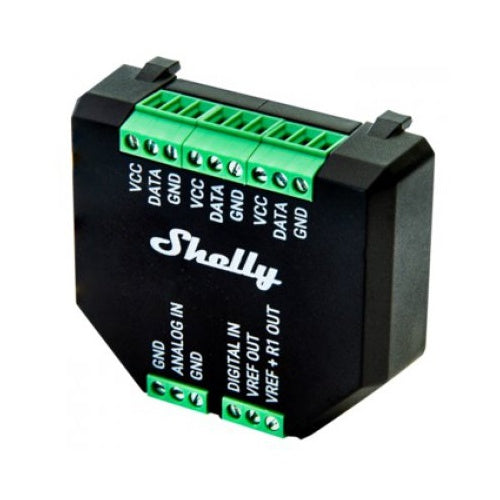 Razširitev vmesnika  Shelly Plus (črn)