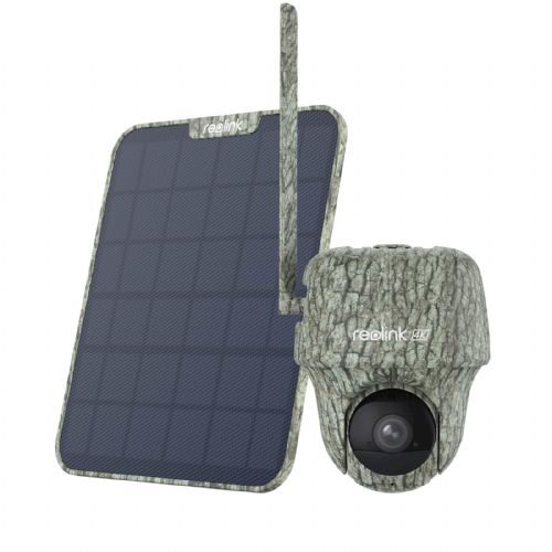 Reolink IP Kamera GO serija G450 4K, Zunanja, Baterijska, 4G LTE, 360° pogled +Solarni Panel B4GPT4K06SP