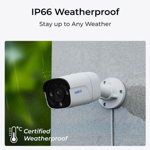 Reolink Ip Kamera serija P330 12MP, POE Bullet kamera, Barvni nočni vid, dvosmerni zvok PC810AB4K01