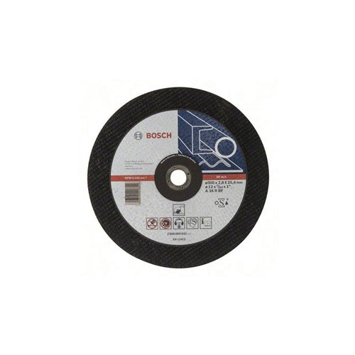 Bosch PRO A 36 R BF cutting disc for metal, Ø 300 mm, bore 25.4 mm, for angle saws