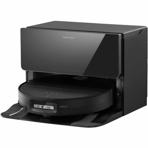 Robotski sesalnik Roborock Saros 10 črn, LiDAR navigacija, HyperForce 22.000 Pa, mokro brisanje, tihi način, Wi-Fi