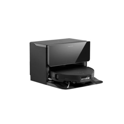 Robotski sesalnik Roborock Saros 10 R&amp;D z vodnim priključkom (bele barve, vključno s sesalno/čistilno postajo)