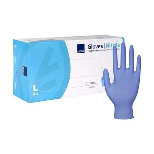 Nitrile gloves l 100/1 color blue