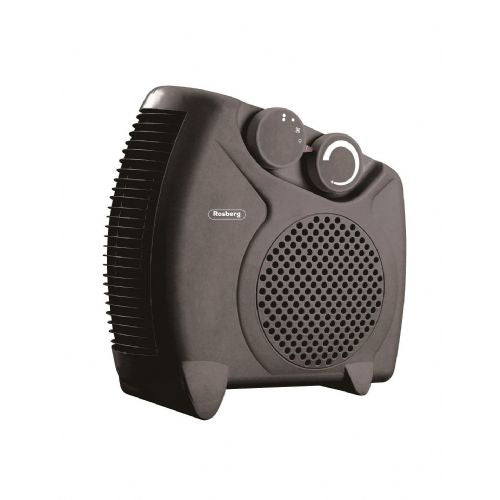 Rosberg R51970A heater 2000 W, 3 operating modes, adjustable thermostat, overheating protection, black