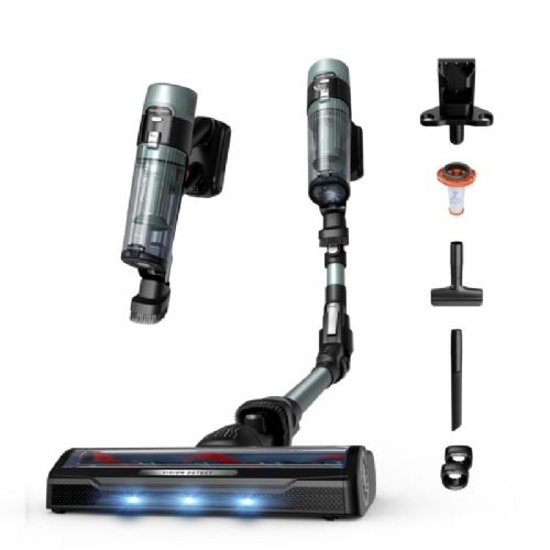 Brezžični pokončni sesalnik Rowenta X-Force Flex 10.80 Allergy RH7A32E0, 120 AW, Flex cev, do 60 min delovanja
