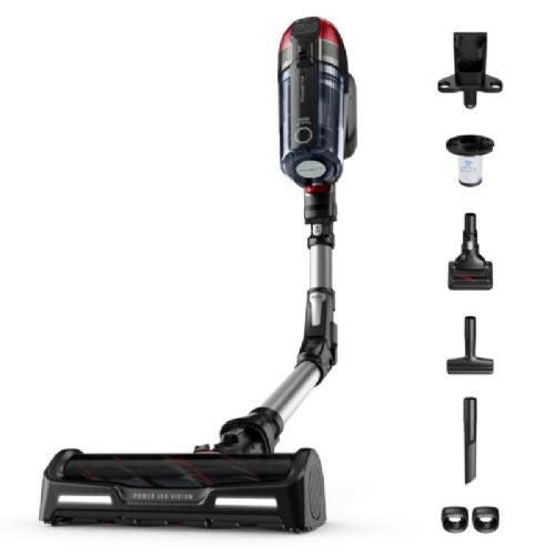 Pokončni brezžični sesalnik Rowenta X-Force Flex 12.6 Animal RH98A7WO, 150 AW moč, 45 min delovanja, fleksibilna cev