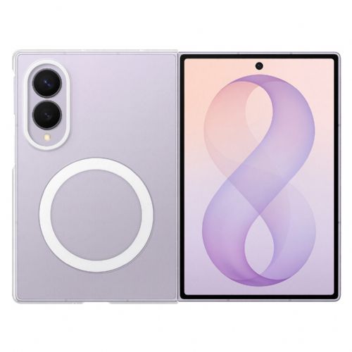 Samsung transparent magnetic case for Galaxy Fold8, transparent