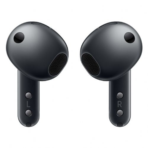 Samsung Galaxy Buds4 SM-R540 kabellose Kopfhörer, schwarz, aktive Geräuschunterdrückung, 360°-Surround-Sound, bis zu 30 Stunden Akkulaufzeit, Bluetooth 6.1