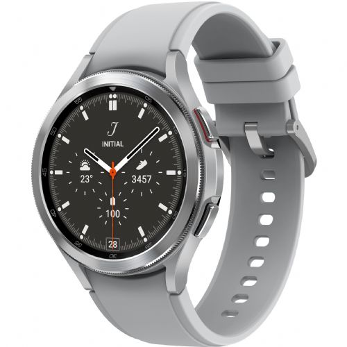 Pametna ura Samsung R895FZ Galaxy Watch 4 Classic LTE 46 mm, mistično srebrna, DE