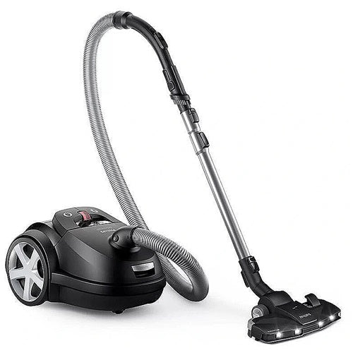 Philips XD8122/10 bagged vacuum cleaner, TriActive+ LED nozzle, HEPA filter, 900 W, 4 l