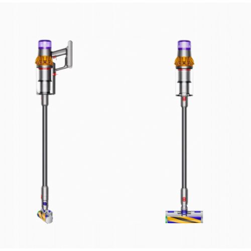Pokončni sesalnik Dyson V15 DT Absolute, rumena/siva