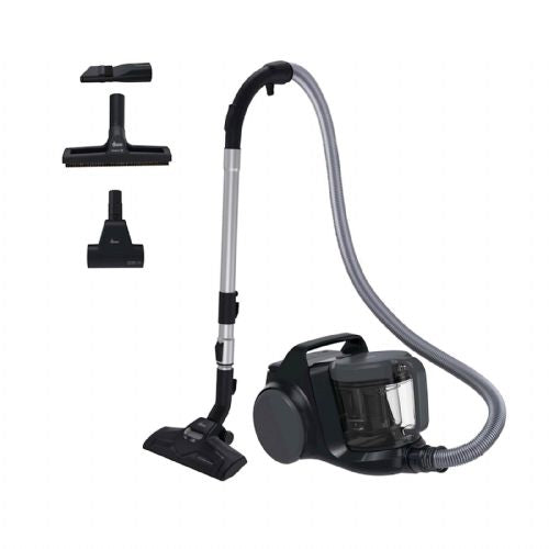 Aspirapolvere classico Hoover HP210P 011, ciclonico, senza sacco, 800 W, con spazzola in PET.