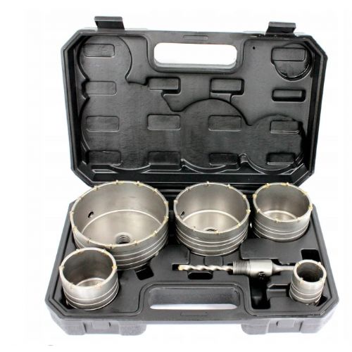 Set of 6 SDS plus diamond core saws