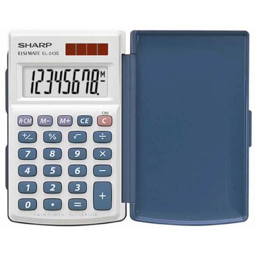 Sharp EL243S pocket calculator