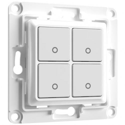 Shelly Accessories Stensko stikalo &quot;Wall Switch 4&quot; 4-smerno belo