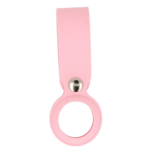 Silicone pendant with pin for Apple AirTag locator - pink