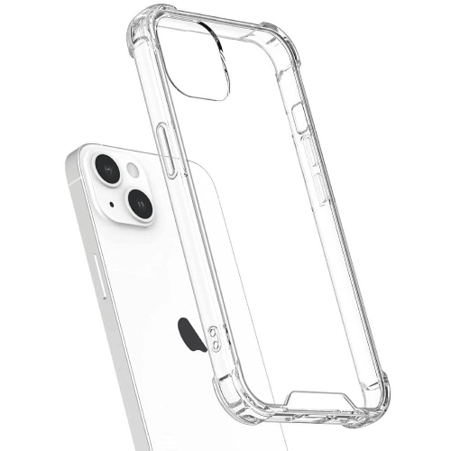 ANTISHOCK Silicone Case for iPhone 15 Plus - Transparent