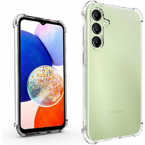 ANTISHOCK silicone case for Samsung Galaxy A37 - transparent