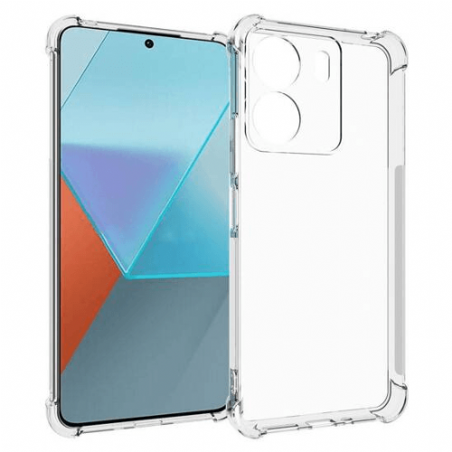 ANTISHOCK Silicone Case for Xiaomi Redmi 14c / Poco C75 - Transparent