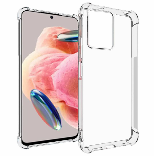 ANTISHOCK silicone case for Xiaomi Redmi Note 12s - transparent