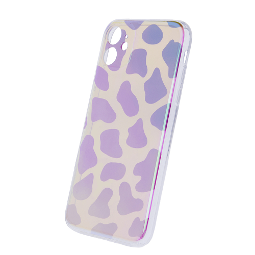 Silicone case with Hologram for iPhone 7 / 8 / SE 2020 - pink