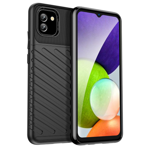 Thunder Armor Silicone Case for Samsung Galaxy A03 LTE A035 - Black