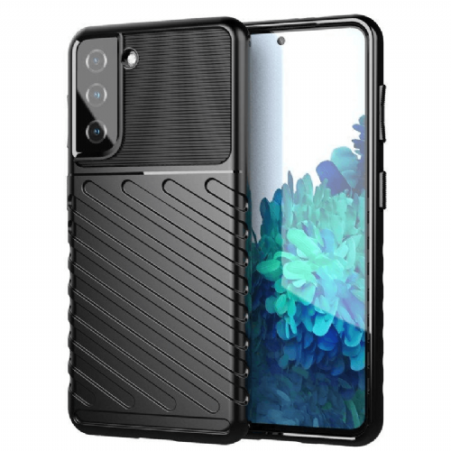 Thunder Armor Silicone Case for Samsung Galaxy A15 5G - Black