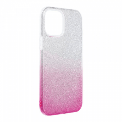 Bling 2in1 Silicone Case for Samsung Galaxy A34 - Silver Pink