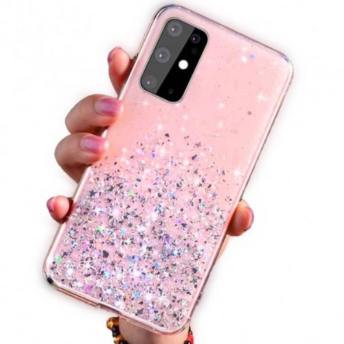 SPARKLE Glitter Silicone Case for iPhone 13 Pro - Pink