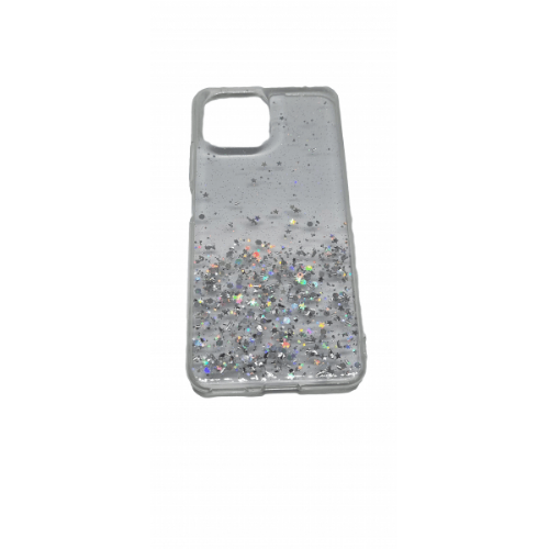 SPARKLE Glitter Silicone Case for iPhone 15 Plus - Transparent