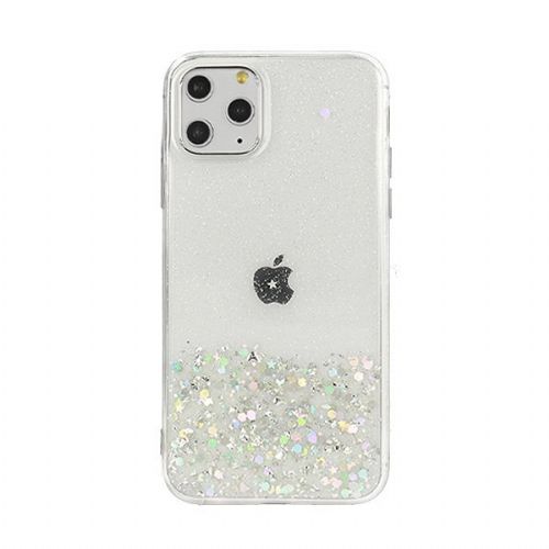 SPARKLE glitter silicone case for Samsung Galaxy A20s A207 - transparent