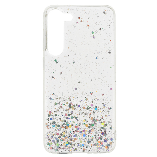 SPARKLE glitter silicone case for Samsung Galaxy A36 - transparent