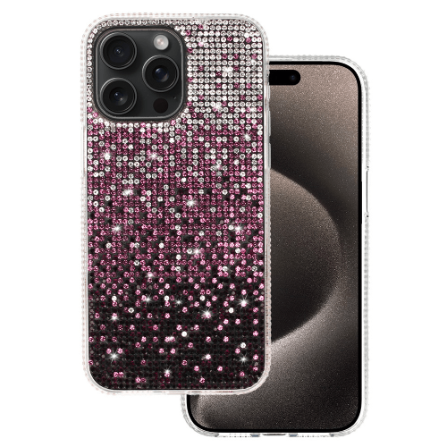 Silicone Case with Star Light for iPhone 13 / iPhone 14 - Pink