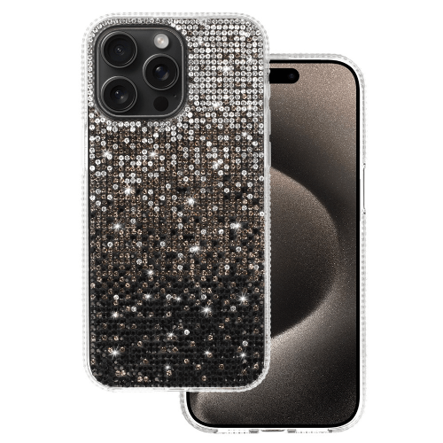 Silicone Case with Star Light for Samsung Galaxy S25 5G - Black